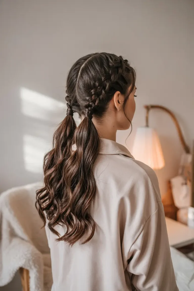 How to Style Braided Pigtails Half Up Half Down Like a Pro