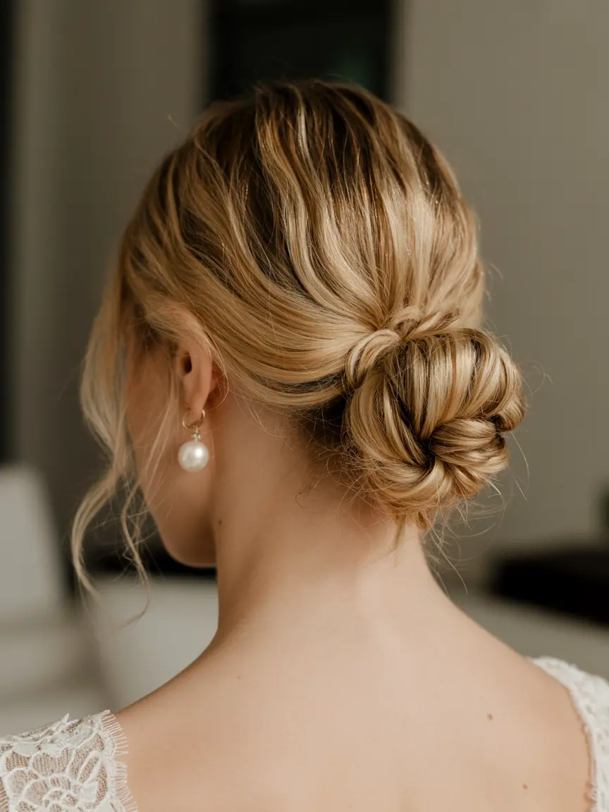 11.loose tendril updo
