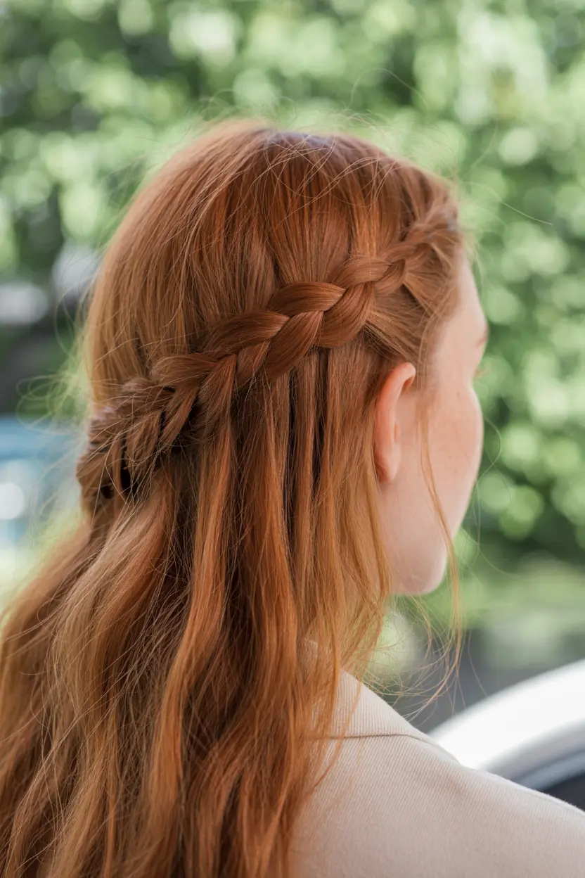 12.braided halo with tendrils