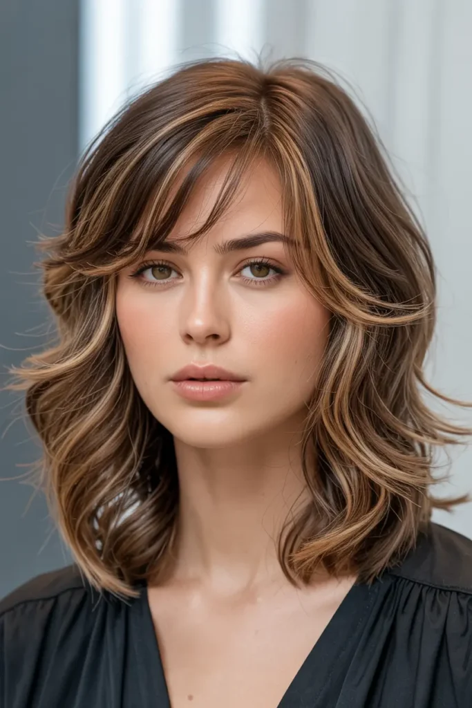 16. Side Parted 90s Blowout Hair