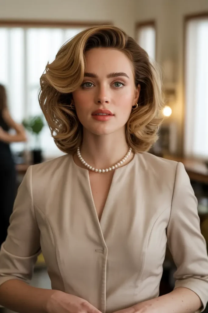 3. Voluminous 90s Blowout Hair