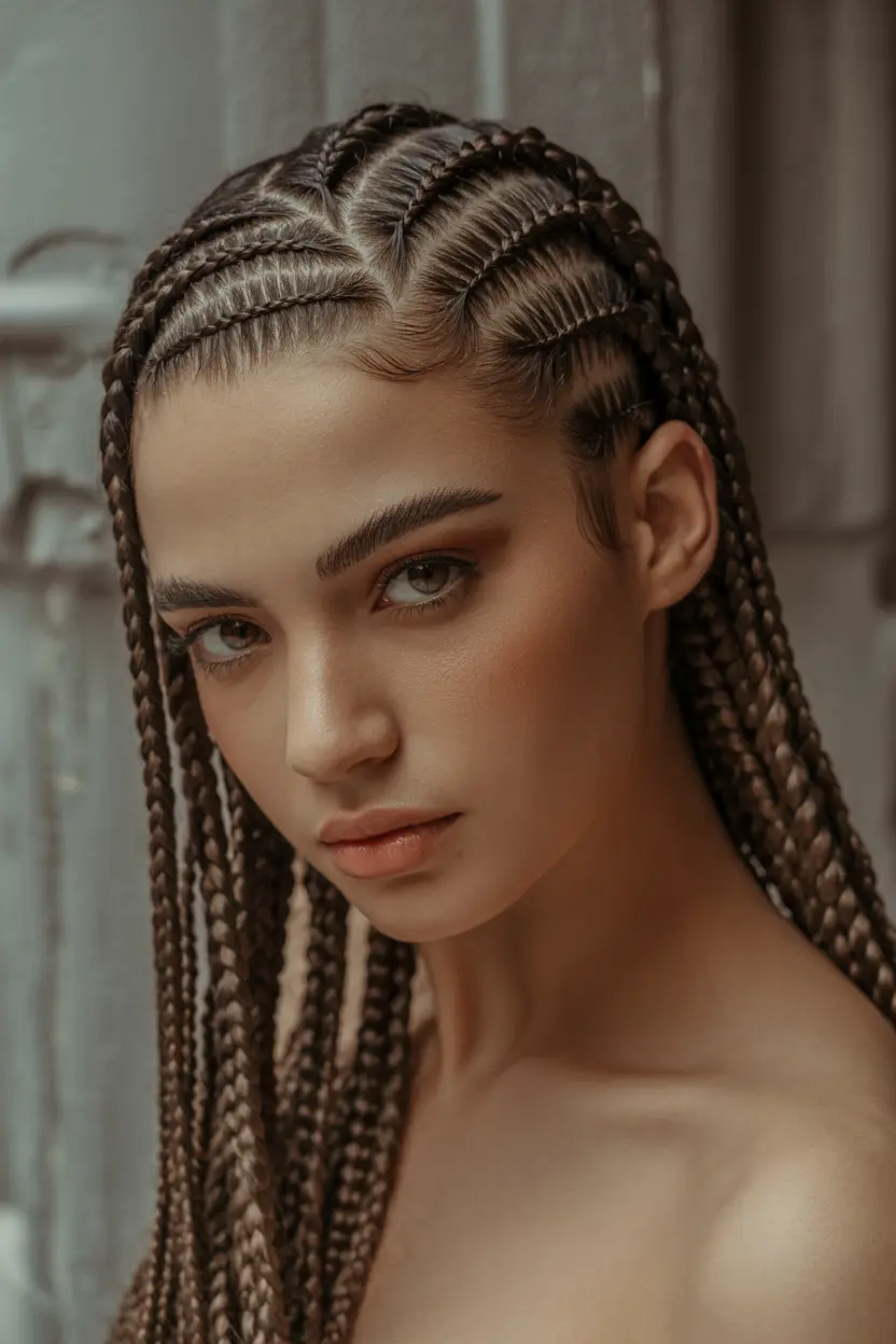7.stitch braid side style