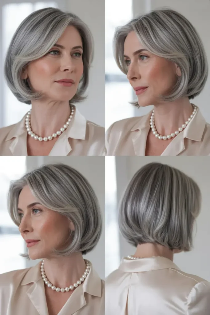 1. Classic Shoulder Bob