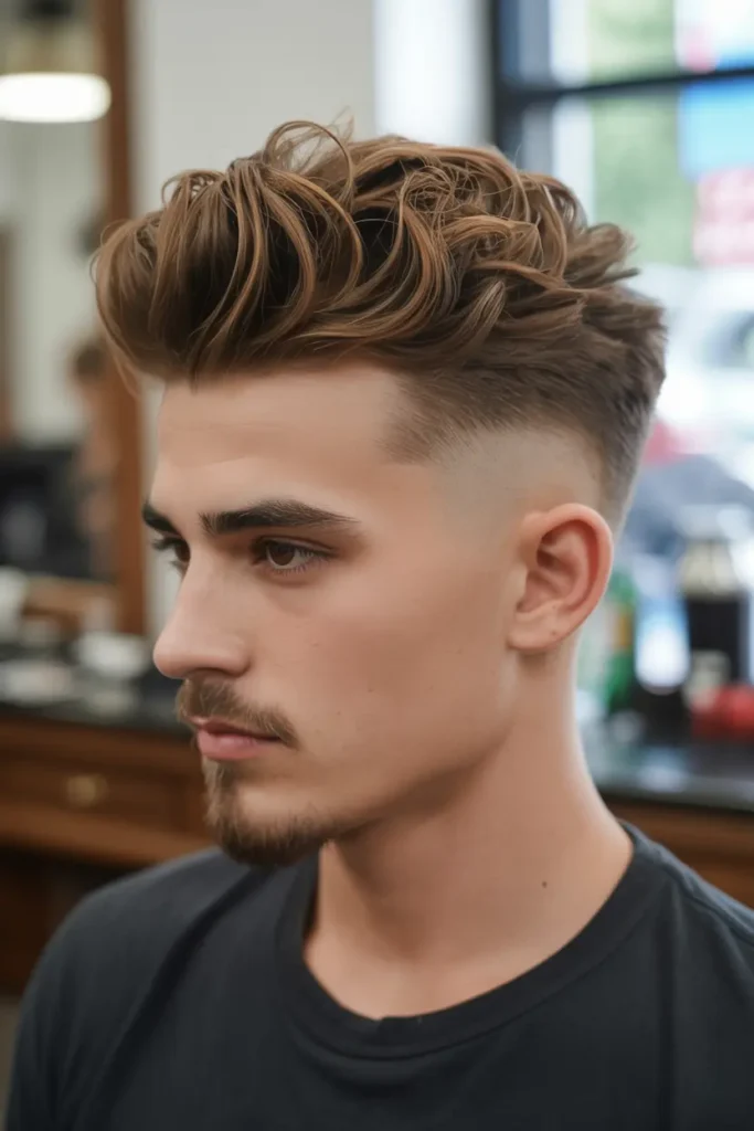 1. Textured Quiff