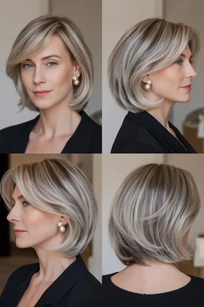105. Sharp Blunt Cut with Layers