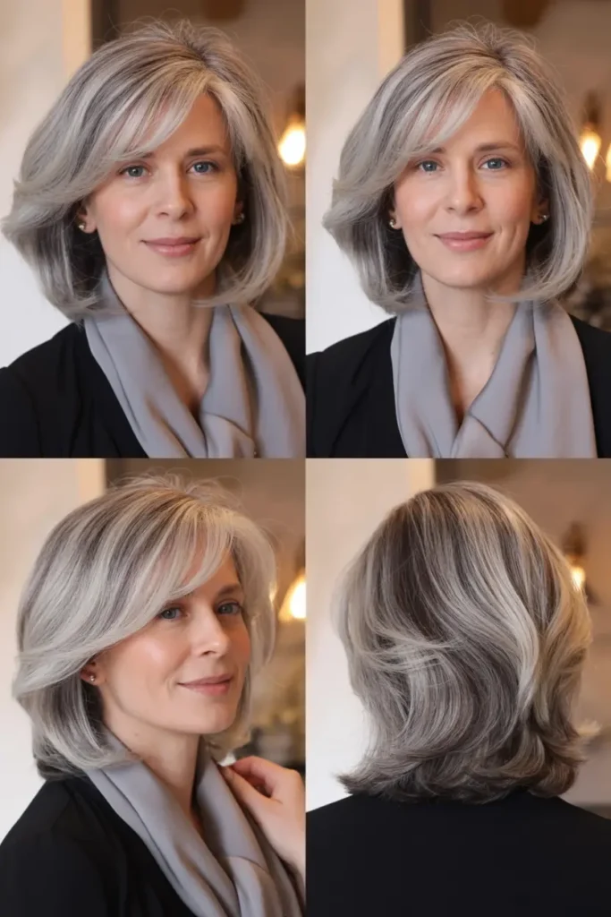 11. Side Swept Bangs