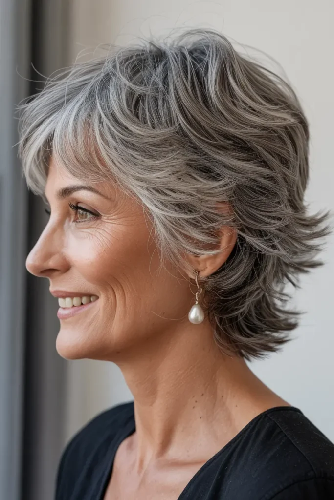 12. Simple Shaggy Hair