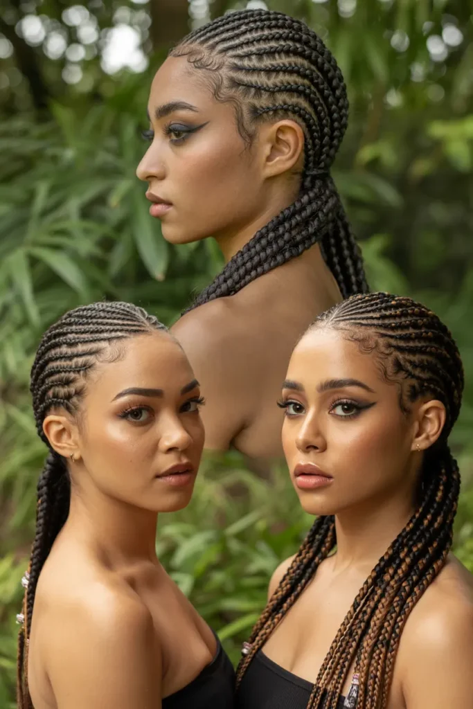 13. Fierce Warrior Braids