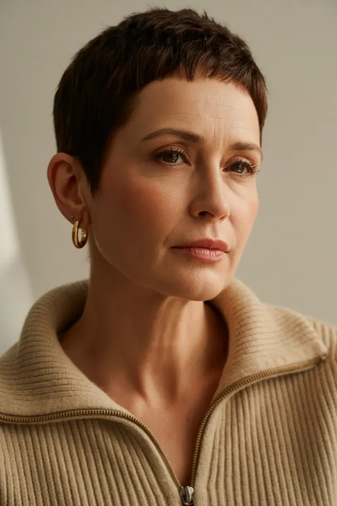 16. Cropped Pixie Cut