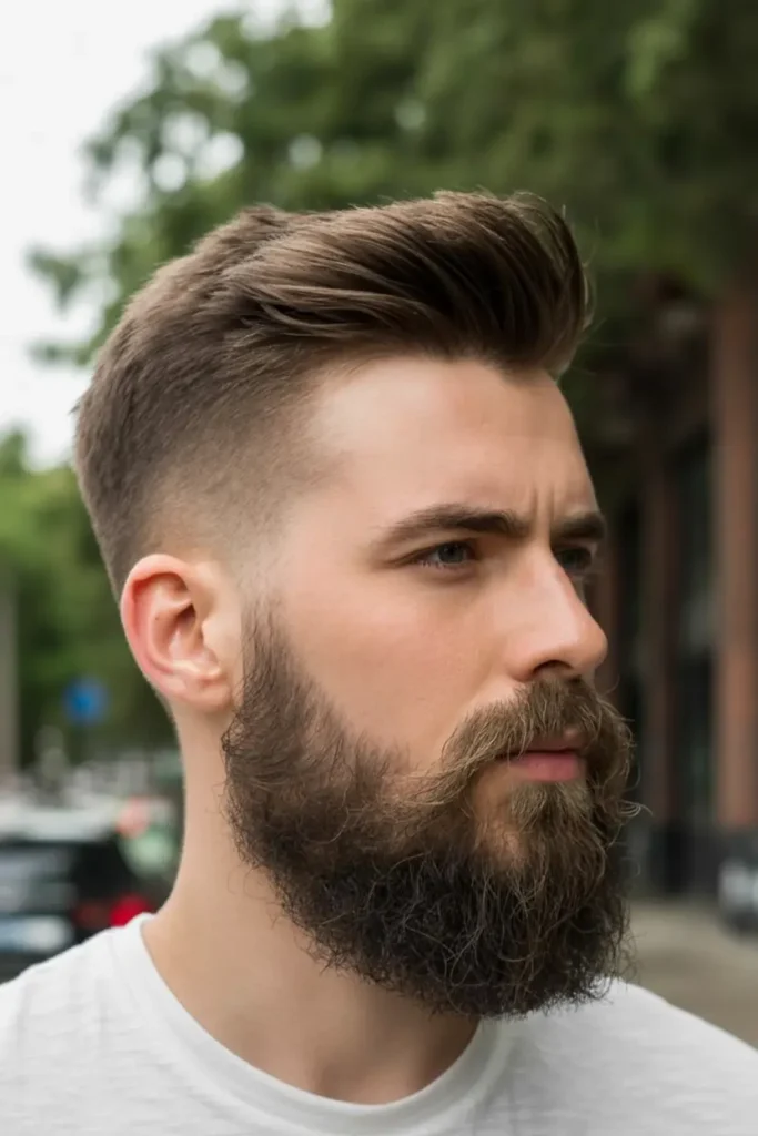 20 Best Beard Styles for Every Face Shape – Find Yours 31 16. Sideburns with Beard