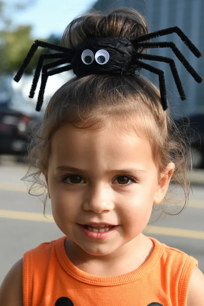 16. Silly Spider Bun