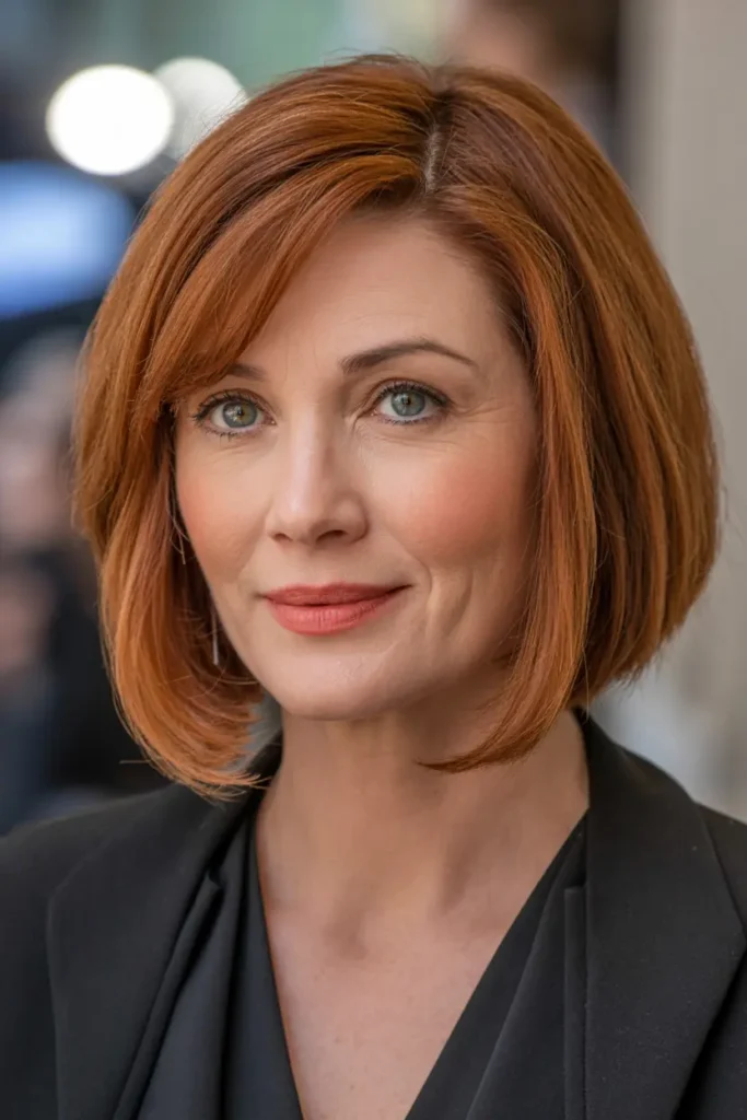 18. Jaw Length Bob for Thick Hair