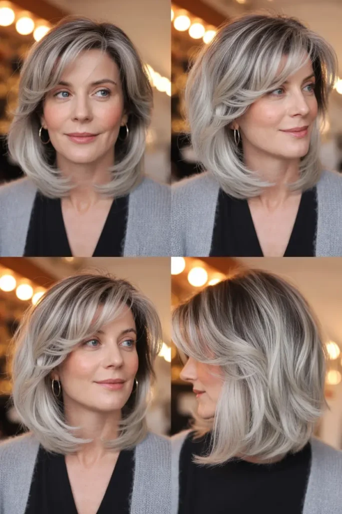 2. Layered Long Bob