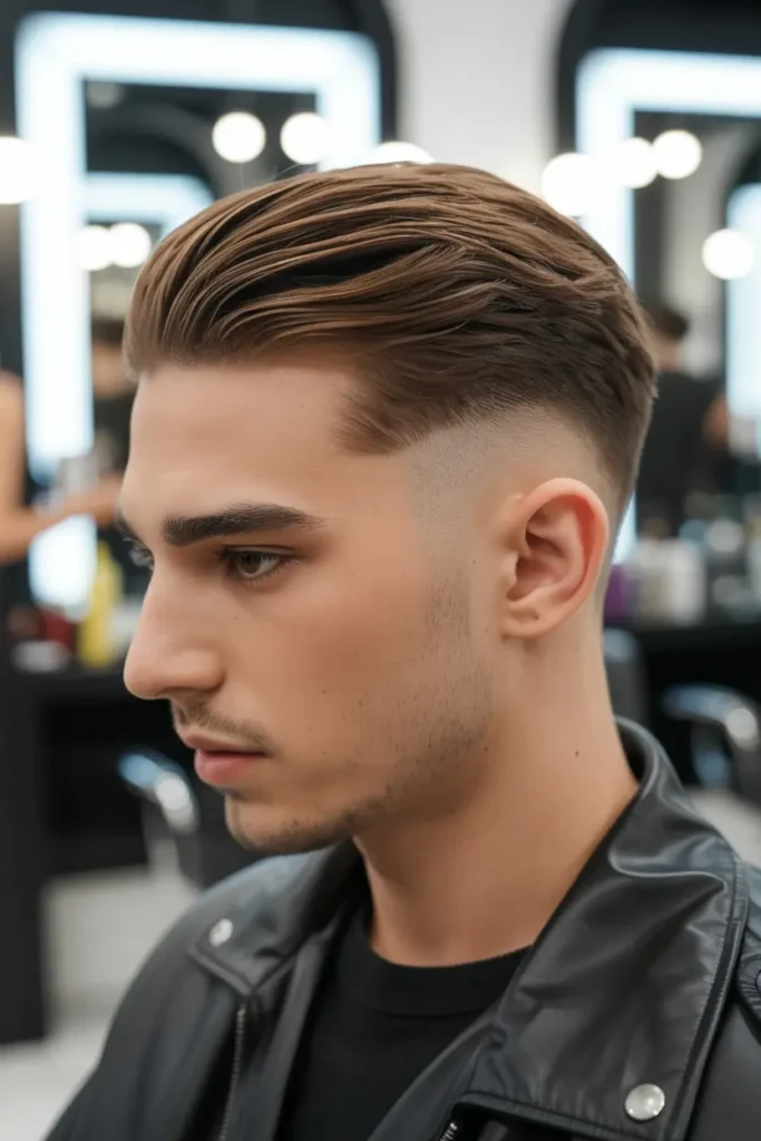 2. Slicked Back Undercut
