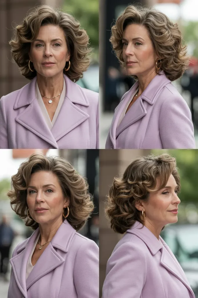 20. Lively Textured Curls