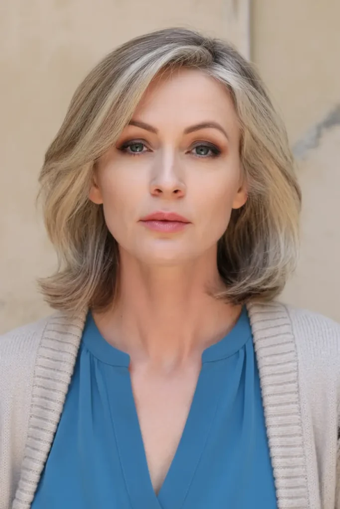 22. Soft Layered Shoulder Length Hair