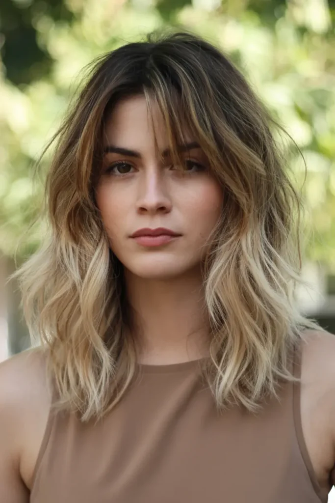 40 Trendy Medium Length Shag Haircuts to Try in 2025 34 27. Messy Medium Shag with Wispy Layers