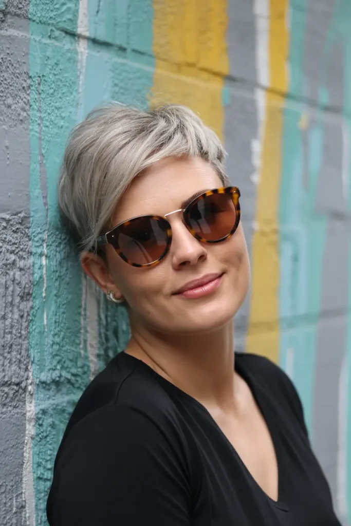 30. Asymmetrical Pixie