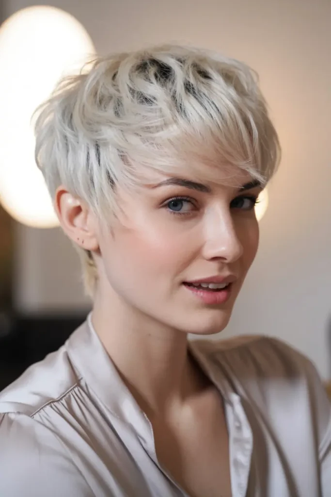 31. Choppy Pixie Wedge