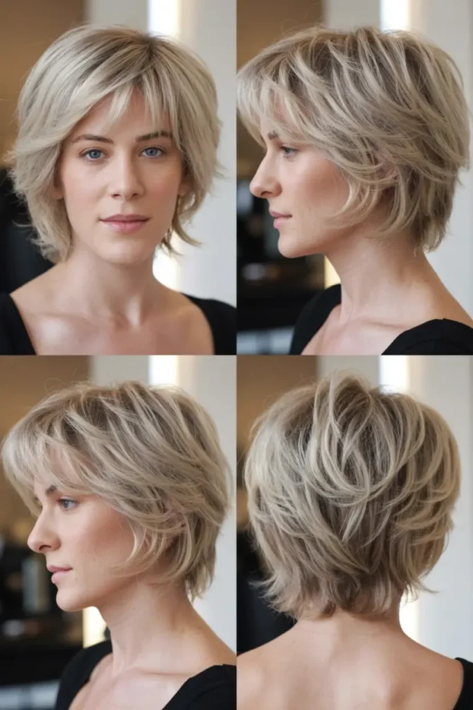 31. Shaggy Layered Cut