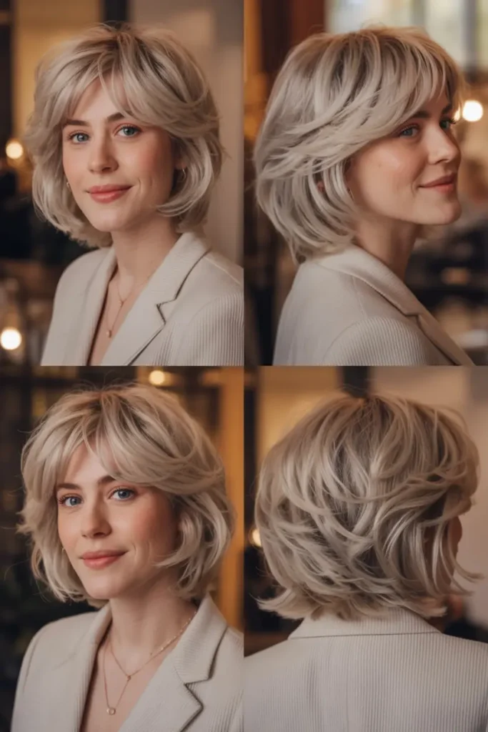 32. Medium Length Shag