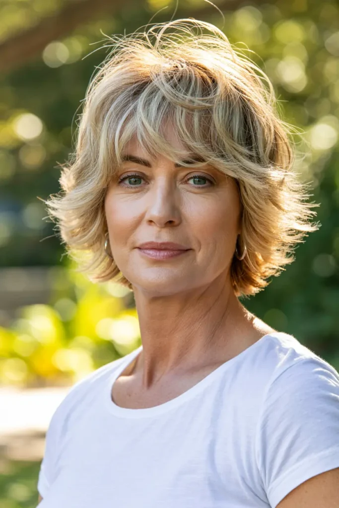 33. Shaggy Bob with Layers