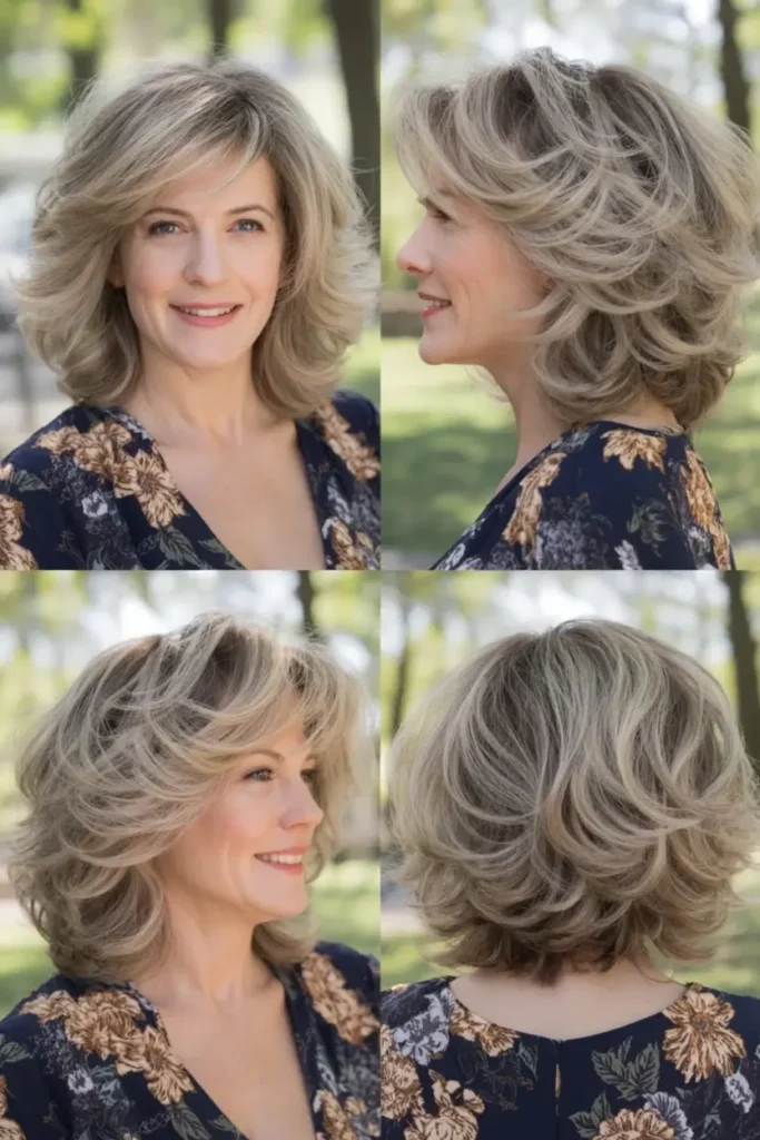 36. Voluminous Layered Curls