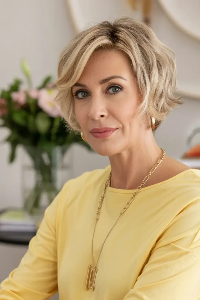 38. Short Tousled Crop