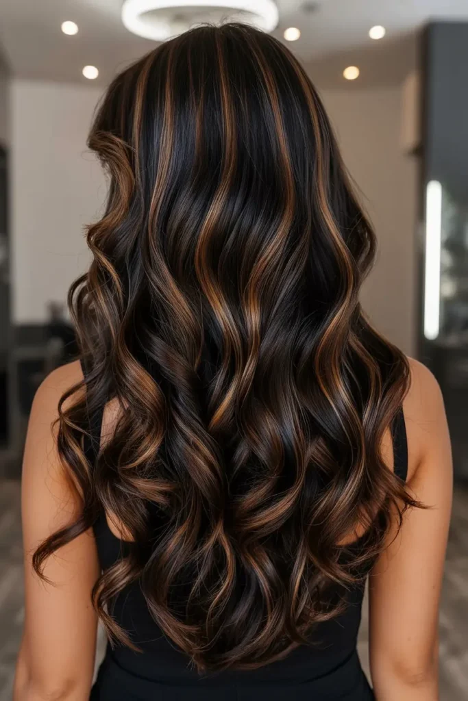 20 Sleek and Stunning Dark Chocolate Brown Hair Color Ideas 7 4. Dark Chocolate Ombre