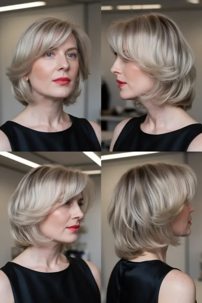 4. Sleek Blunt Cut