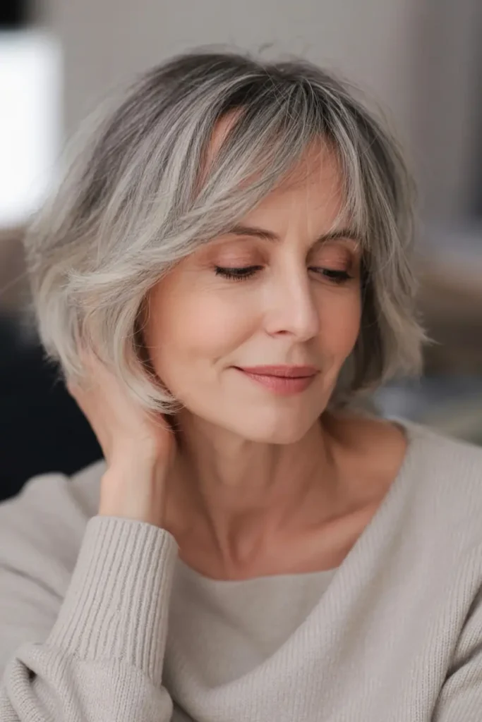 4. Wispy Wedge for Fine Hair