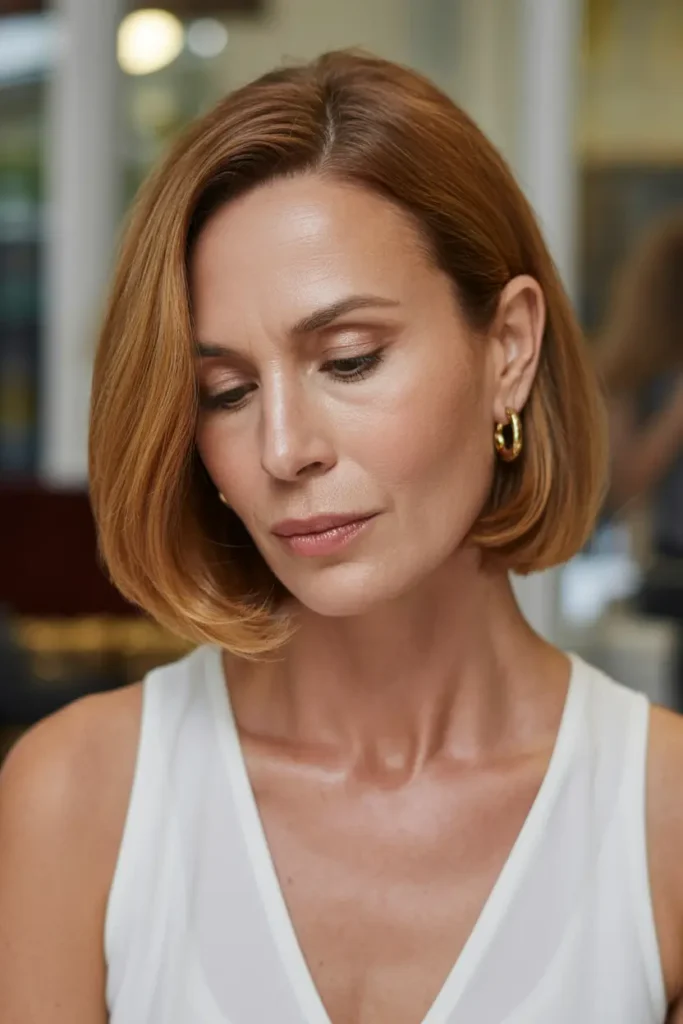 40. Classic A Line Bob