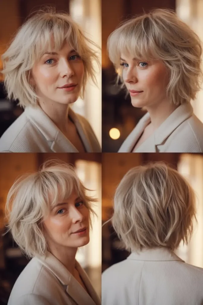 41. Shaggy Layers with Wispy Bangs
