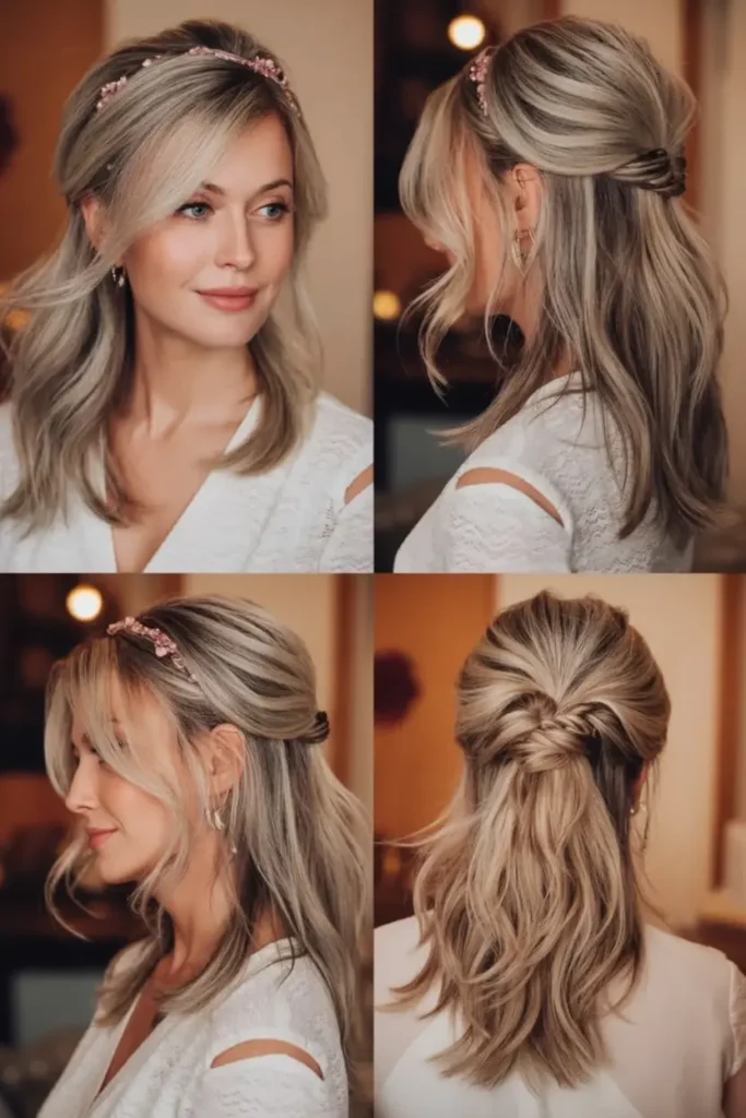 44. Half Up Half Down