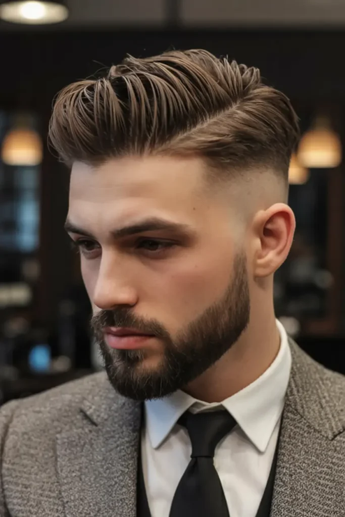 5. High Fade Comb Over