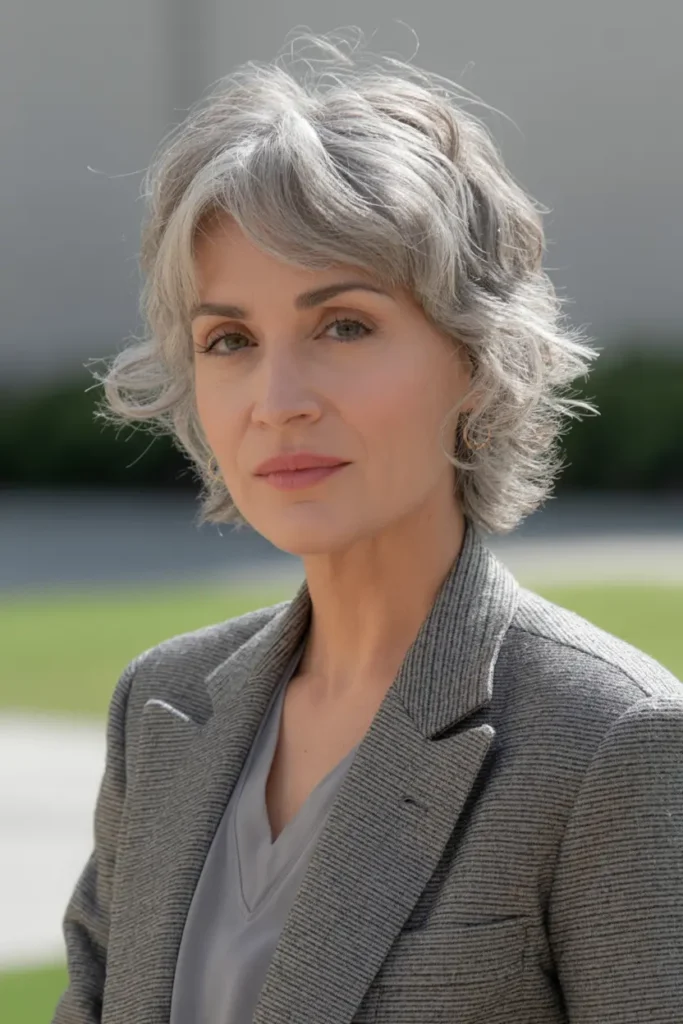 5. Wispy Bangs Short Crop