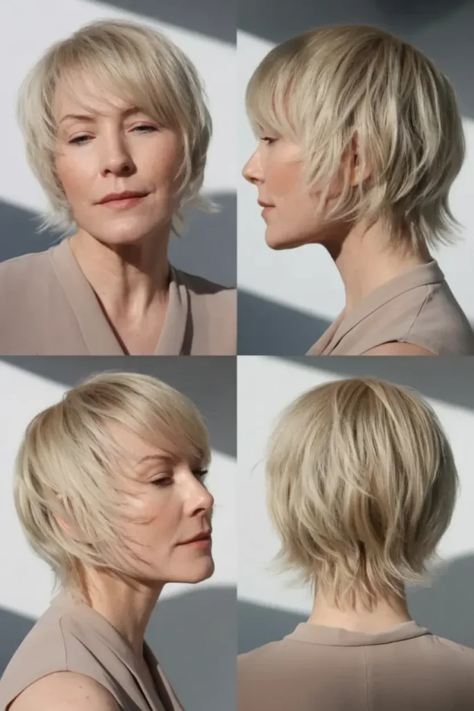 52. Sleek Shaggy Pixie Bob