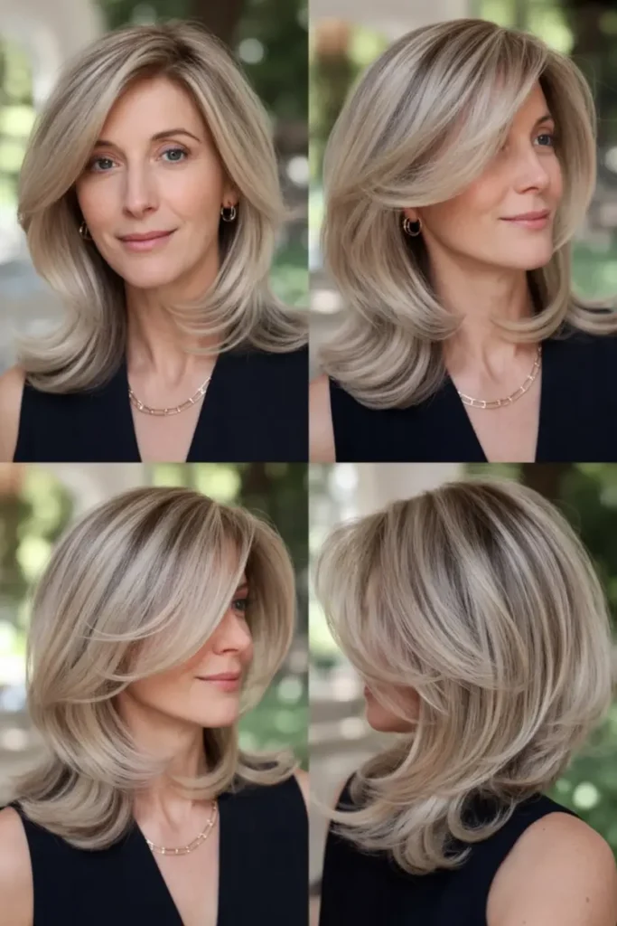 56. Flattering Face Framing Layers