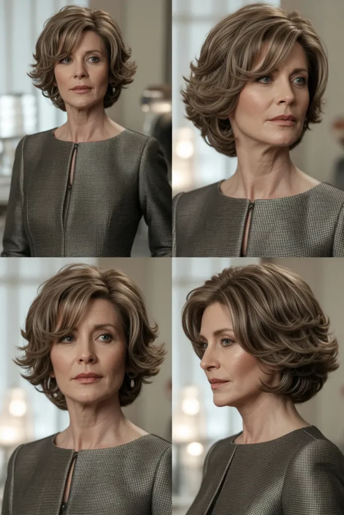 65. Cool Layered Shag