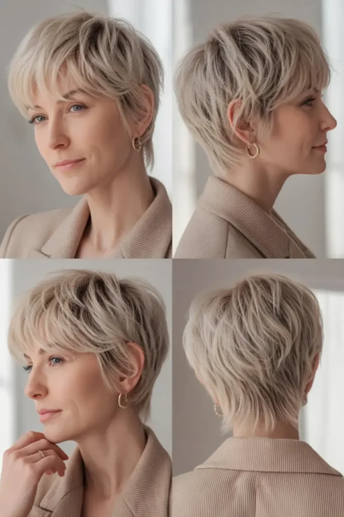67. Cool Textured Pixie