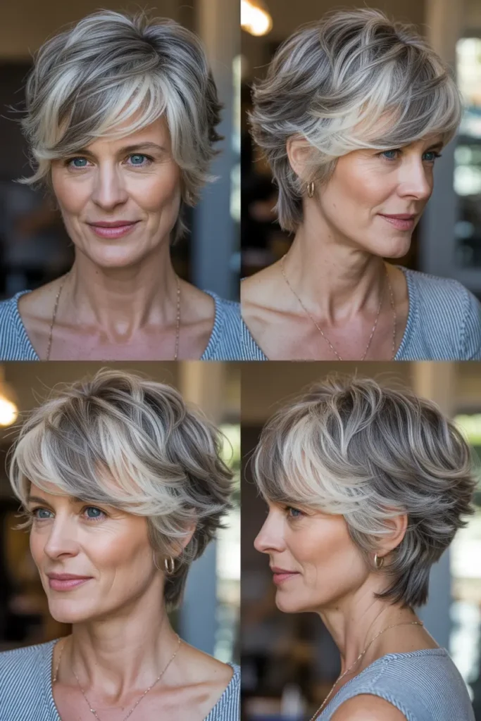 68. Playful Flipped End Shag