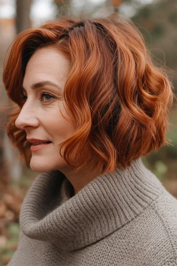 7. Layered Copper Bob
