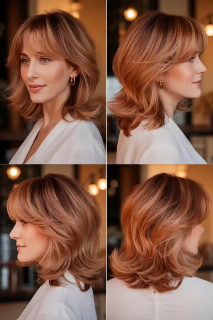 71. Copper Tones with Bottleneck Fringe