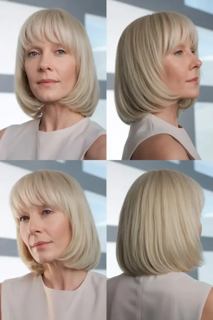 71. Straight Shag with Bangs