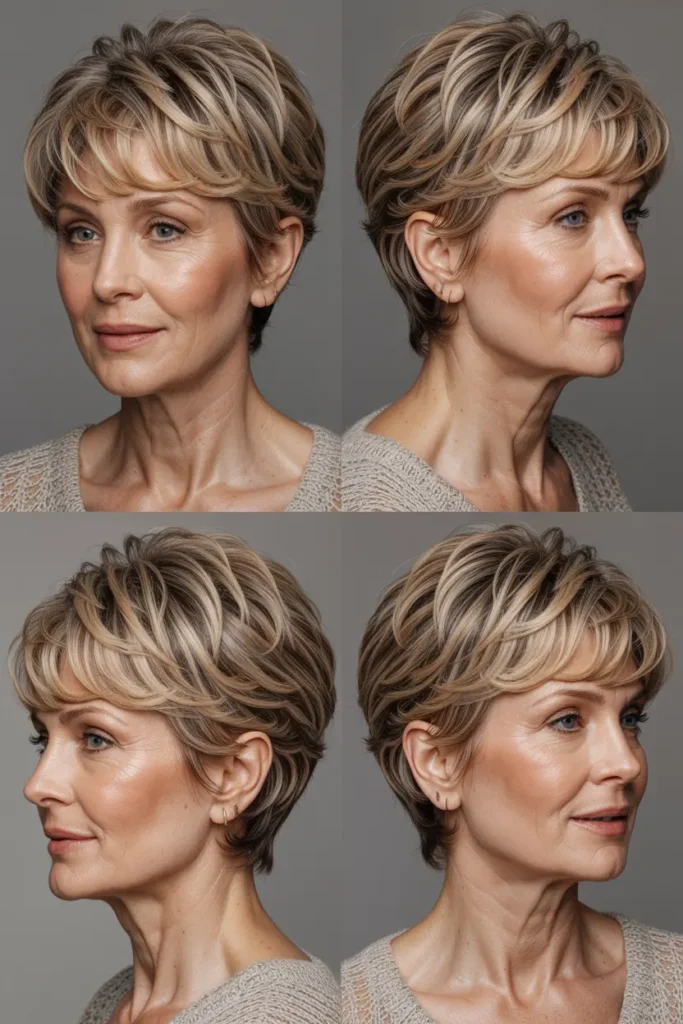 79. Highlighted Pixie Shag