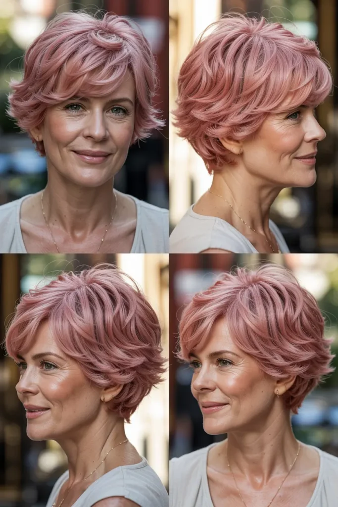82. Rosy Shaggy Glow