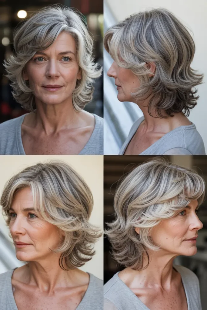 86. Shoulder Length Shaggy Flow