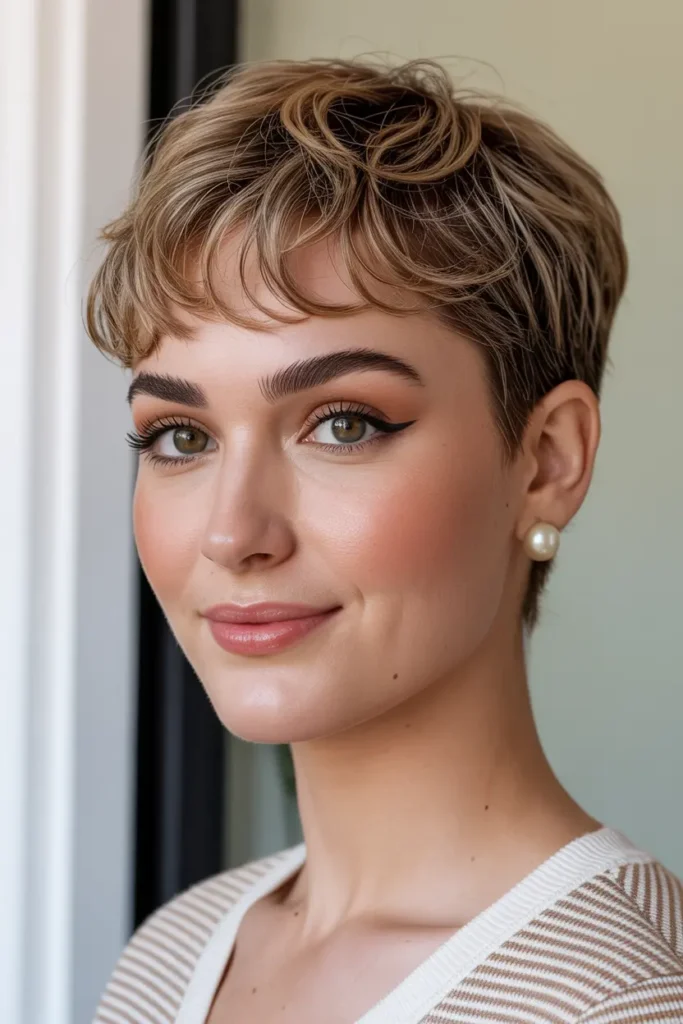 1. 90s Pixie Cut with Wispy Bangs