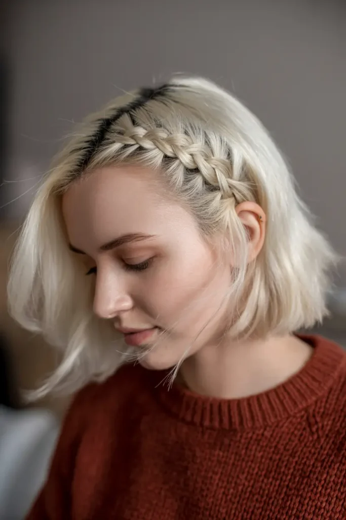 1. Fancy Wispy Braided Crown
