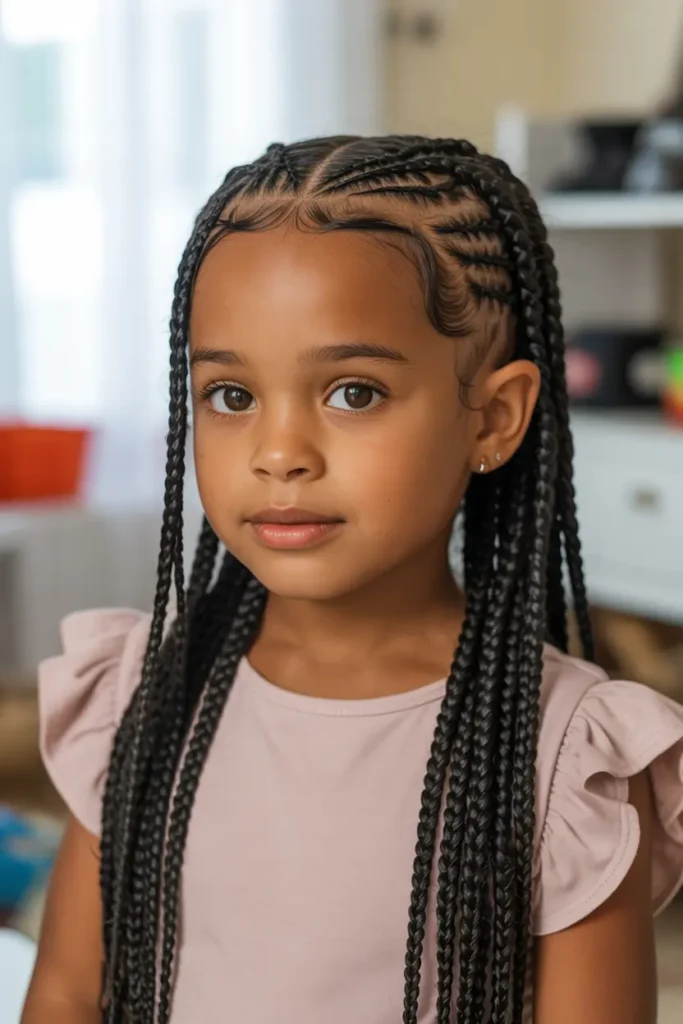 12.fulani style pigtail braids